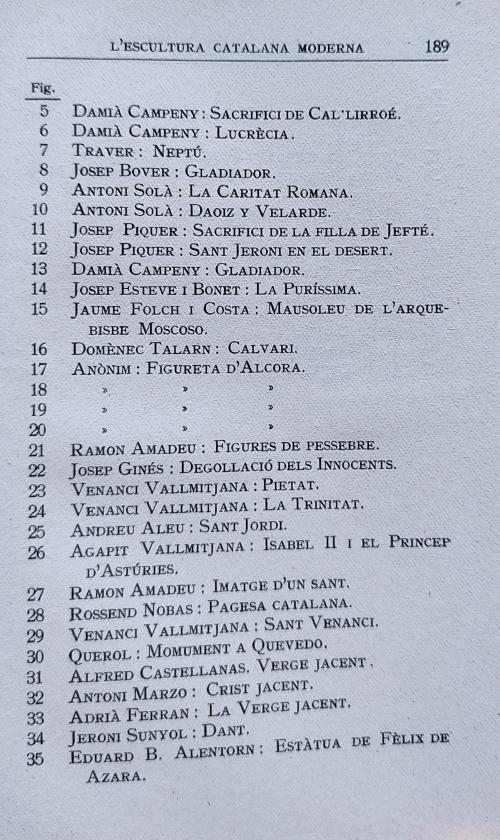 L’ESCULTURA CATALANA MODERNA (2 VOLÚMENES COMPLETO)   