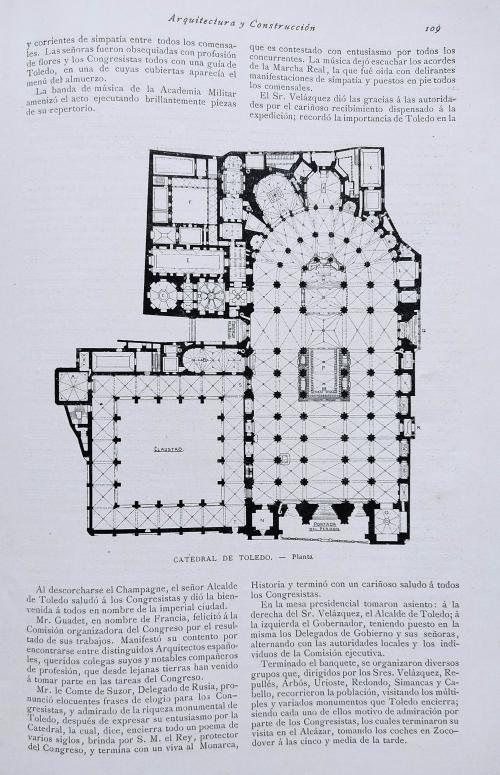  REVISTA MENSUAL DE ABRIL 1904 DE ARQUITECTURA, BELLAS ARTES