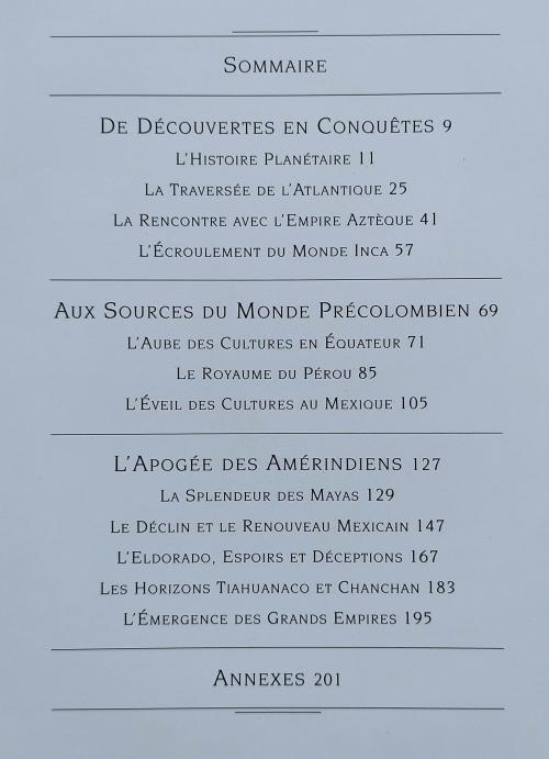 L’OR ET LA CENDRE:  À LA RENCONTRE DES AMERIQUES. 1492.  