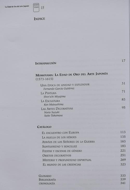 MOMOYAMA. LA EDAD DE ORO DEL ARTE JAPONÉS  (1573-1615). 