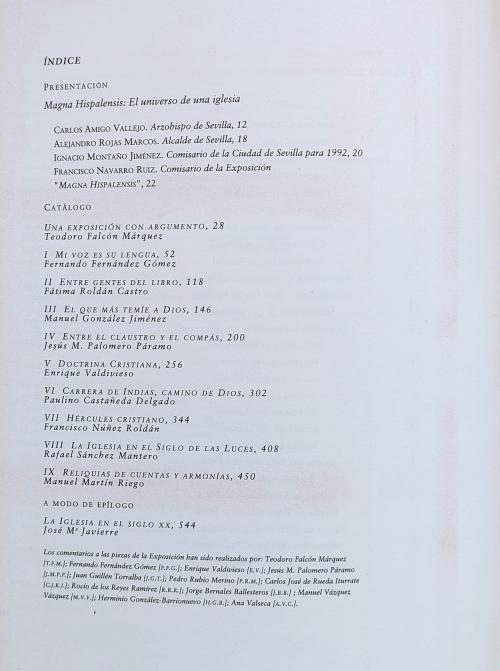 MAGNA HISPALENSIS:  EL UNIVERSO DE UNA IGLESIA. 