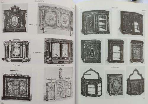 PICTORIAL DICTIONARY OF BRISTISH 19th CENTURY FURNITURE...