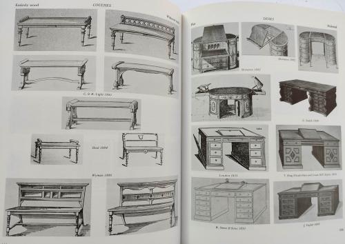 PICTORIAL DICTIONARY OF BRISTISH 19th CENTURY FURNITURE...