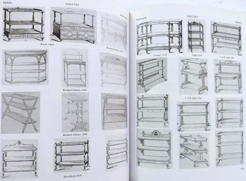 PICTORIAL DICTIONARY OF BRISTISH 19th CENTURY FURNITURE...
