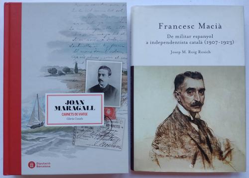 DOS LIBROS SOBRE JOAN MARAGALL Y FRANCESC MACIÀ.