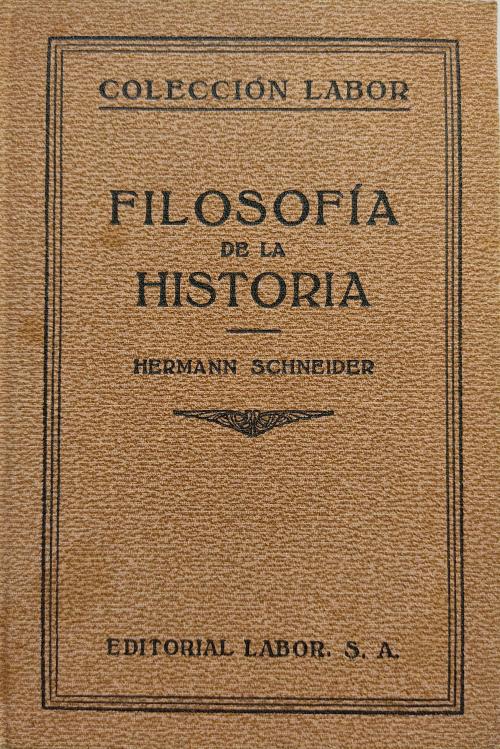 FILOSOFÍA DE LA HISTORIA.  