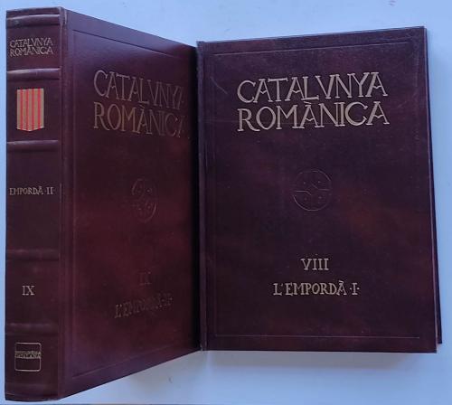 CATALUNYA ROMÀNICA:  L’EMPORDÀ.  (2 VOLÚMENES).  