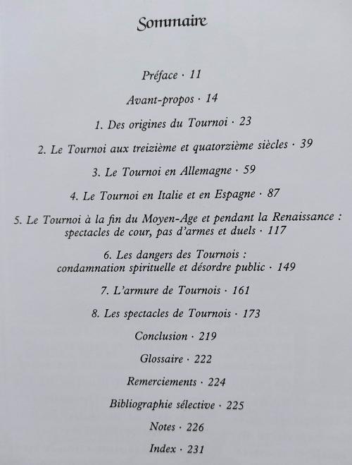 LES TOURNOIS. (LOS TORNEOS).  