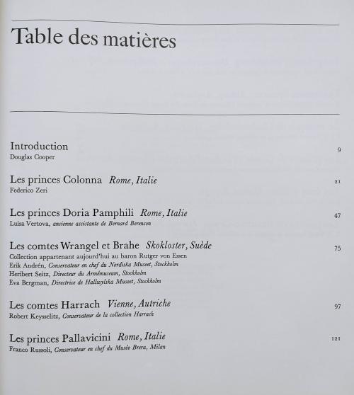 TRESORS D’ART DES GRANDES FAMILLES.  