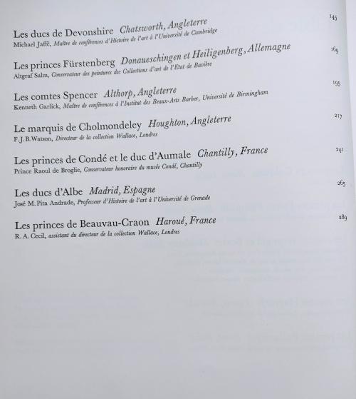 TRESORS D’ART DES GRANDES FAMILLES.  