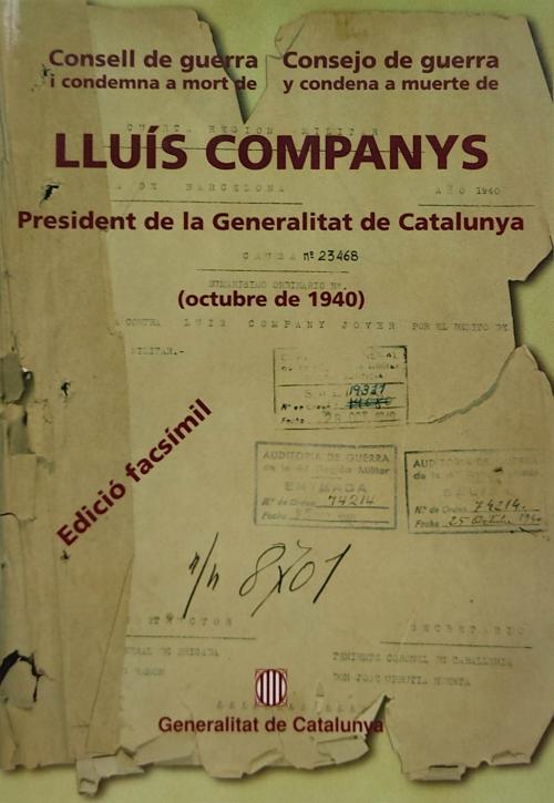 CONSELL DE GUERRA Y CONDEMNA A MORT DE LLUÍS COMPANYS ...