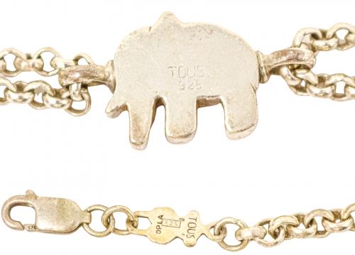 DOS PULSERAS TOUS DE PLATA