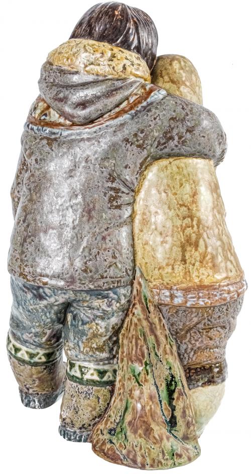 FIGURA LLADRÓ EN GRES