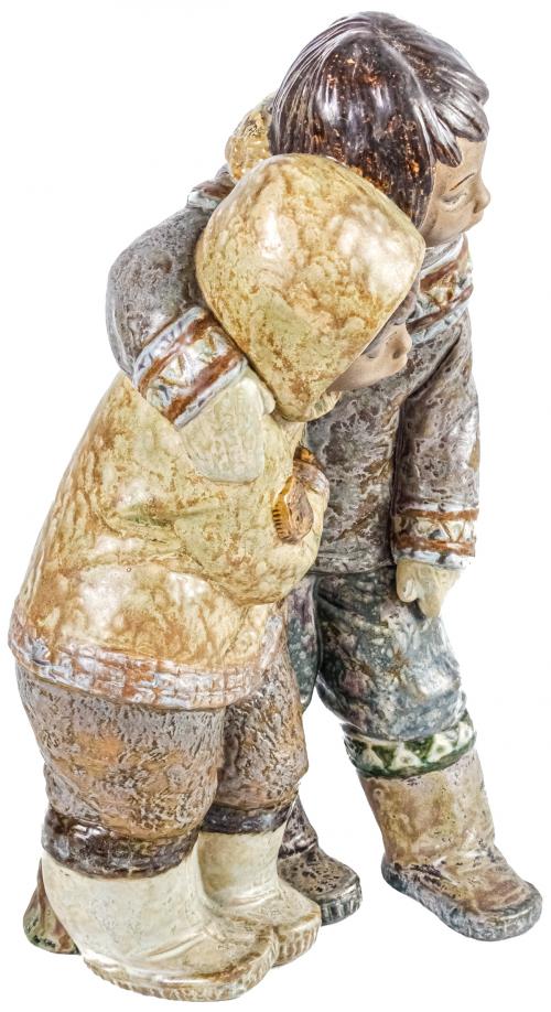 FIGURA LLADRÓ EN GRES