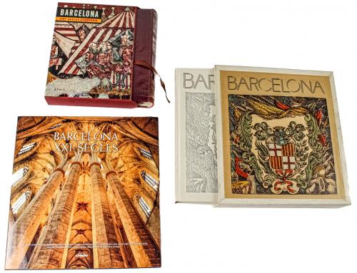 TRES LIBROS SOBRE BARCELONA