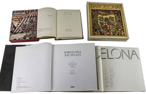 TRES LIBROS SOBRE BARCELONA