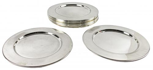 PLATOS DE PRESENTACIÓN EN METAL