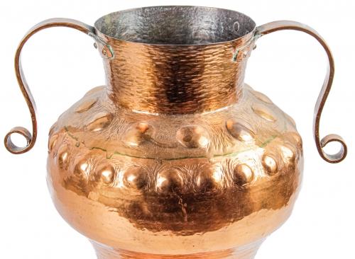JARRÓN EN COBRE DE MEDIADOS DEL S.XX