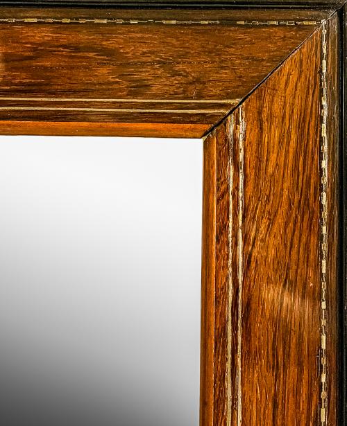 ESPEJO DE PARED CON MARCO ISABELINO DEL ÚLTIMO TERCIO S. XIX