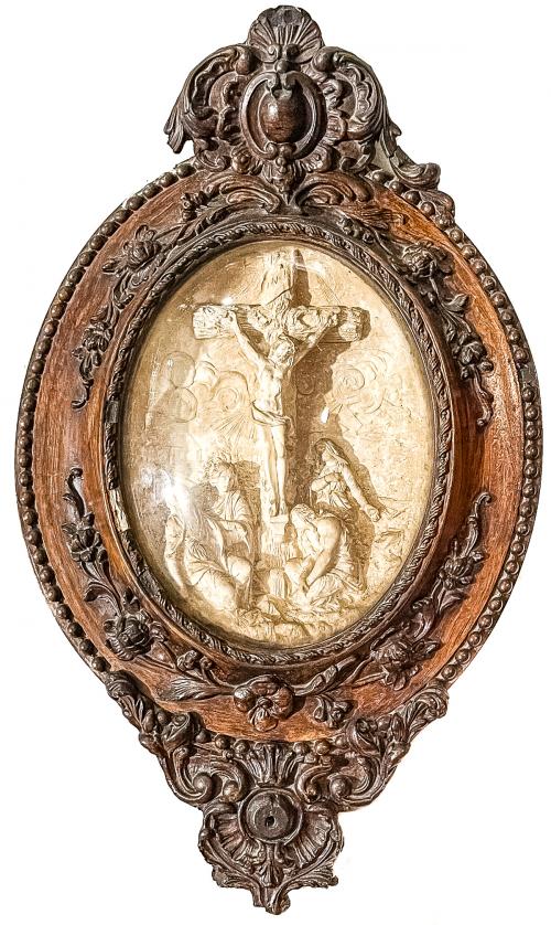 MEDALLÓN RELIGIOSO DE FINALES DEL S.XIX