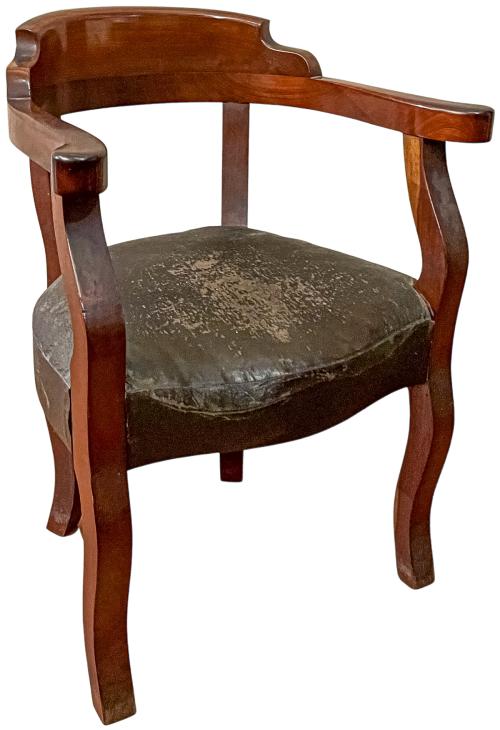 SILLÓN DE DESPACHO DEL PRIMER TERCIO DEL S.XX