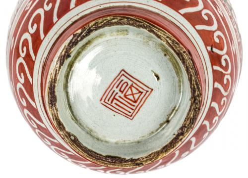 JARRÓN ORIENTAL DE LA PRIMERA MITAD DE SIGLO XX