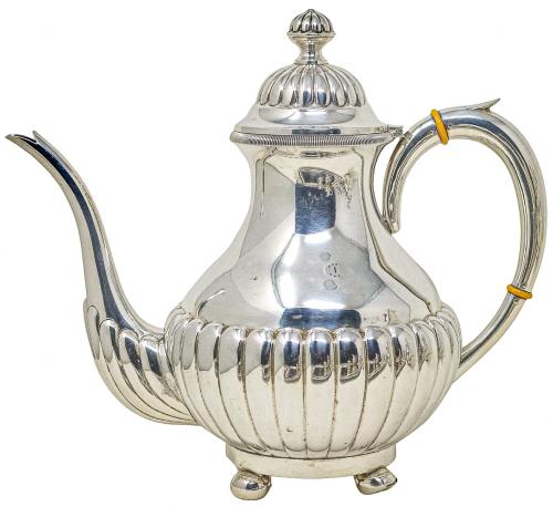 JUEGO DE CAFÉ DE PLATA DE LOS AÑOS 60