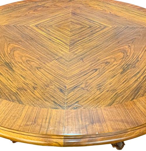 MESA DE COMEDOR CIRCULAR DE MEDIADOS DE S. XX