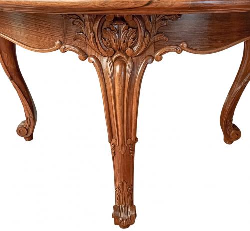 MESA DE COMEDOR CIRCULAR DE MEDIADOS DE S. XX