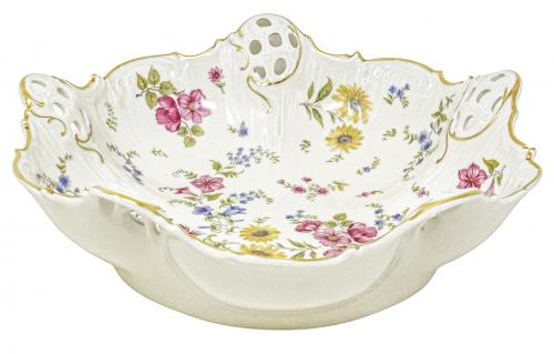 CENTRO EN PORCELANA "ROSENTHAL" DE MEDIADOS DEL SIGLO XX