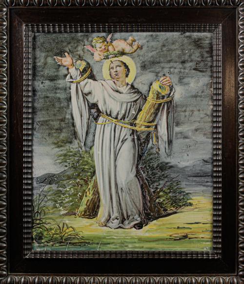 GRAN AZULEJO VALENCIANO DE PRINCIPIOS DEL SIGLO XIX
