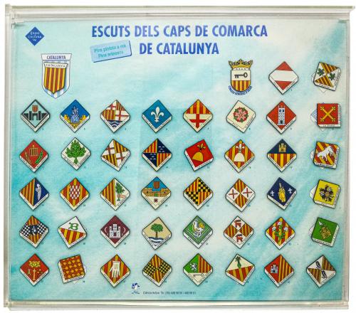 COLECCIÓN DE PINS DE LAS COMARCAS CATALANAS