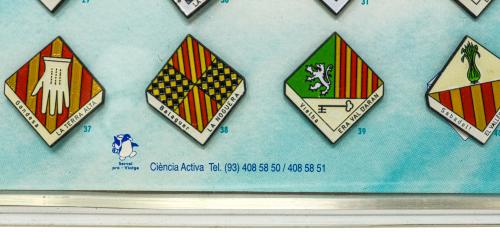 COLECCIÓN DE PINS DE LAS COMARCAS CATALANAS