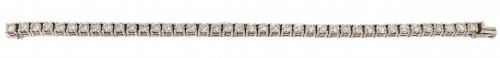 PULSERA RIVIERE CON BRILLANTES, AÑOS 70