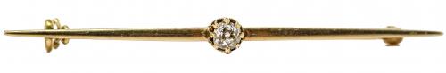 ALFILER CON DIAMANTE DE PPS. DEL S.XX