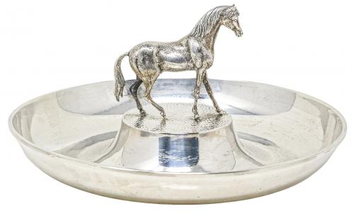 CENTRO DE MESA EN PLATA DEL  ÚLTIMO CUARTO DEL S.XX