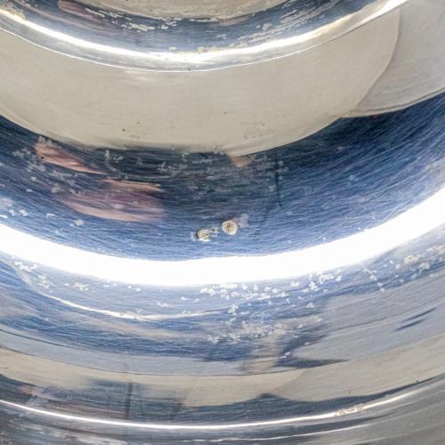 CENTRO DE MESA EN PLATA DEL  ÚLTIMO CUARTO DEL S.XX