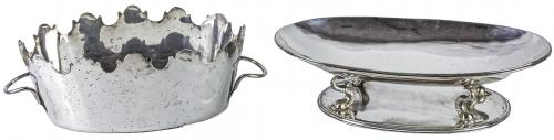 DOS CENTRO DE MESA EN METAL "VALENTÍ"