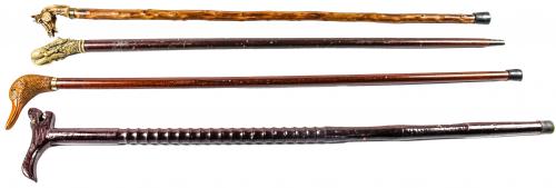CUATRO BASTONES VARIADOS