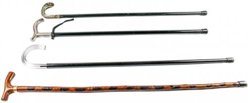 LOTE DE CUATRO BASTONES VARIADOS