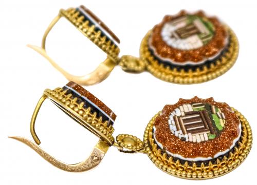 PENDIENTES ITALIANOS DEL S.XIX