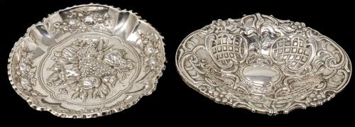 LOTE DE CENTRITOS Y CENICEROS DE PLATA