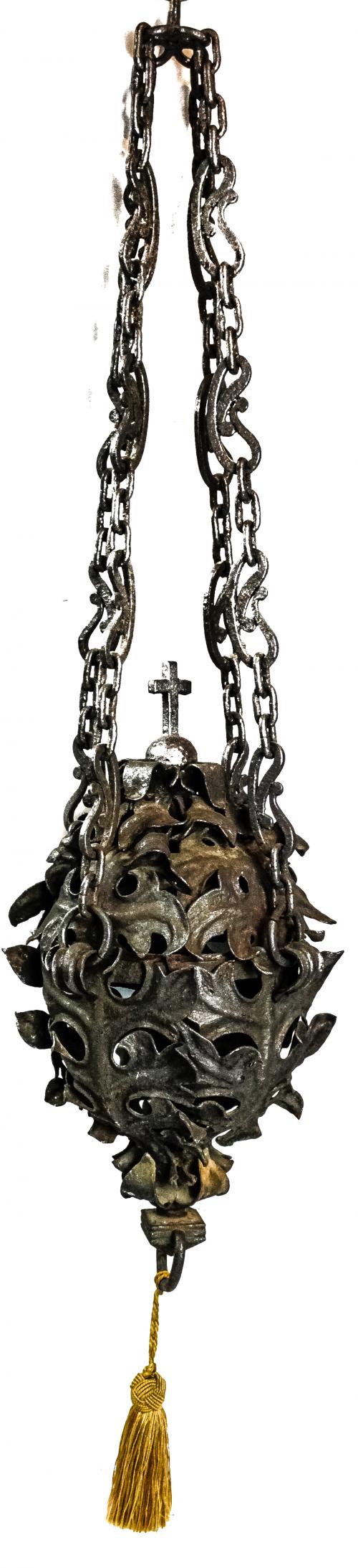 CANDIL DE IGLESIA DE PRINCÍPIOS DE SIGLO XX