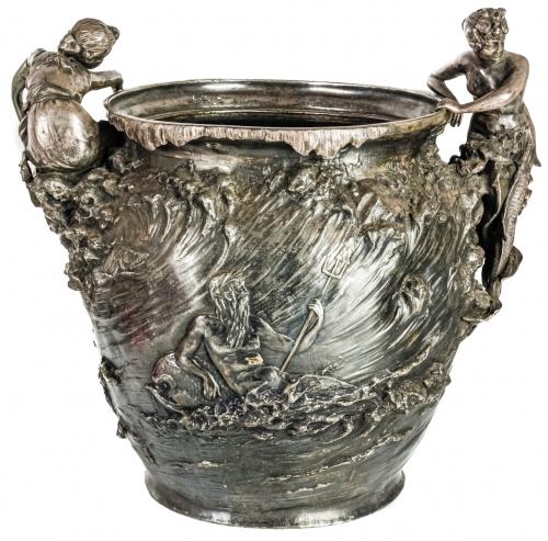 JARDINERA MODERNISTA FRANCESA CIRCA 1900