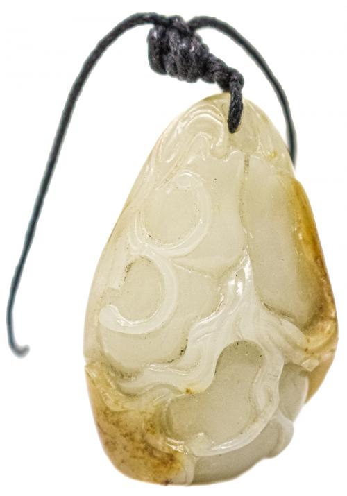 FIGURA EN JADE TALLADO DEL S.XIX