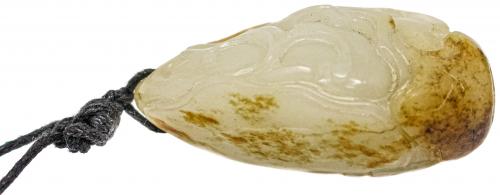 FIGURA EN JADE TALLADO DEL S.XIX