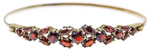 PULSERA ESCLAVA CON GRANATES