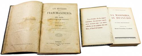 DOS LIBROS SOBRE MASONERÍA