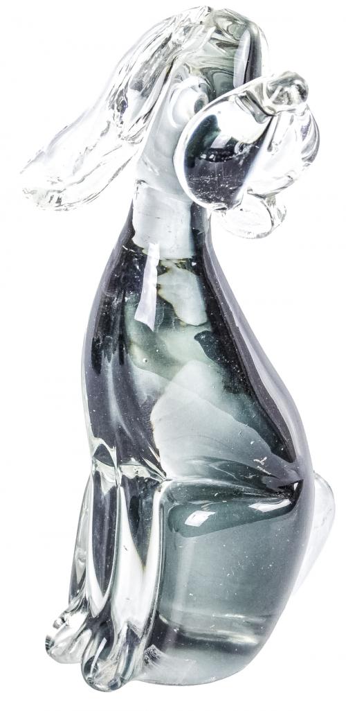 FIGURA EN CRISTAL DE MURANO DEL ÚLTIMO CUARTO DEL S.XX