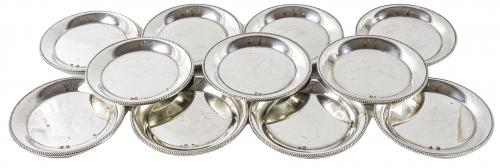 DOCE PLATITOS PANEROS DE MEDIADOS DEL SIGLO XX